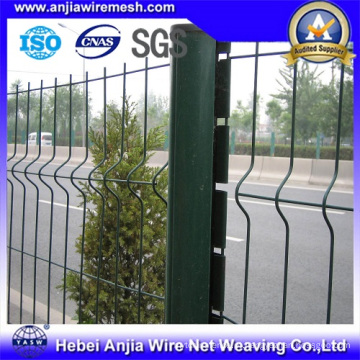 PVC revestido metal Quick Post Garden Fence